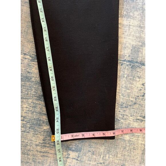 Vintage Sonia Rykiel Paris Black Wool High Rise Pants Approx Medium - Picture 7 of 7